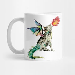 Wolf Dragon Mug